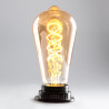 Light Bulb LED E27 4W 380Lm 2000ºK Filament 40.000H [WR-ST64-4W-R]